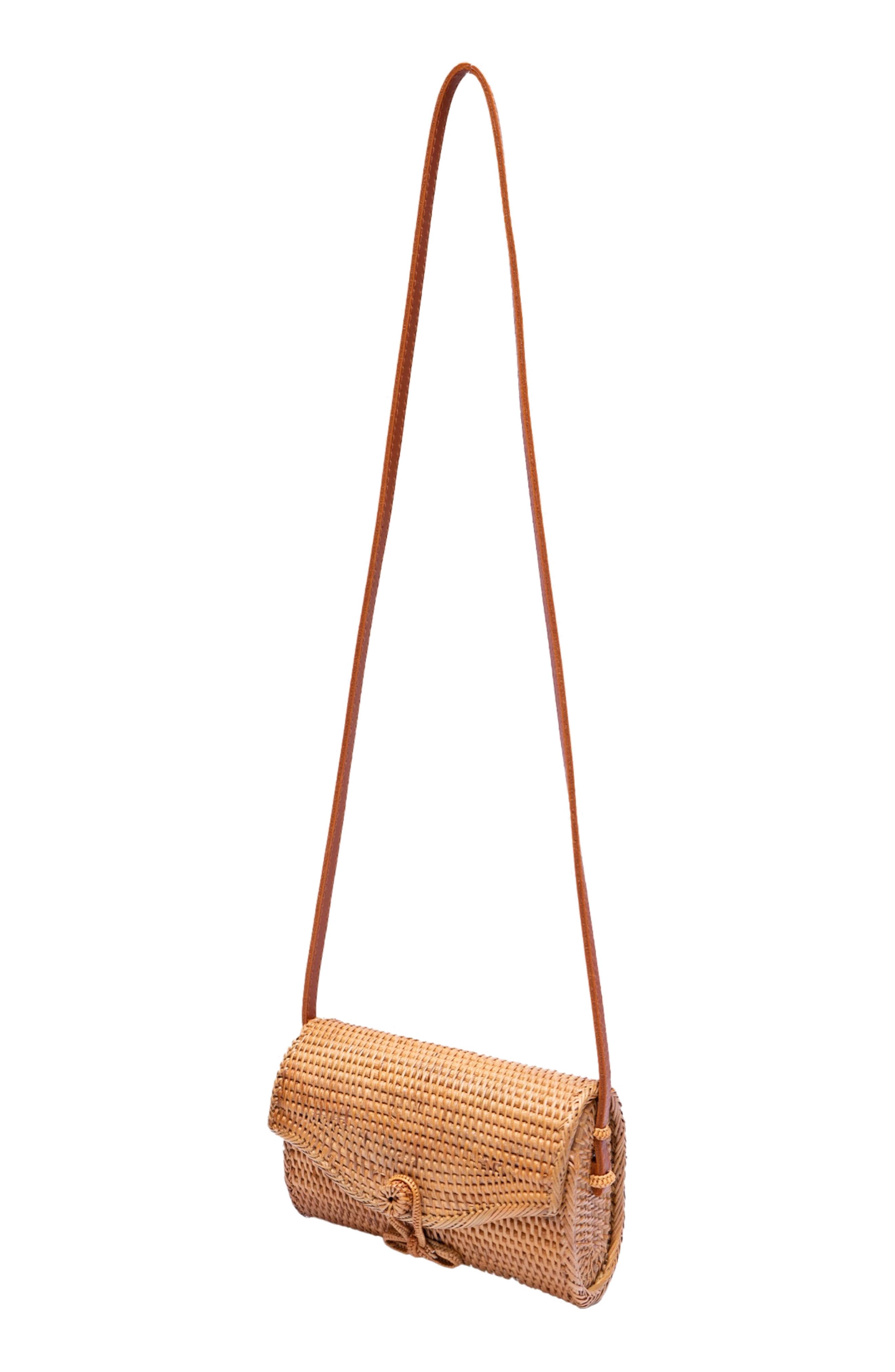 Jelavu Lana Handwoven Rattan Crossbody Bag, Alternate, color, 