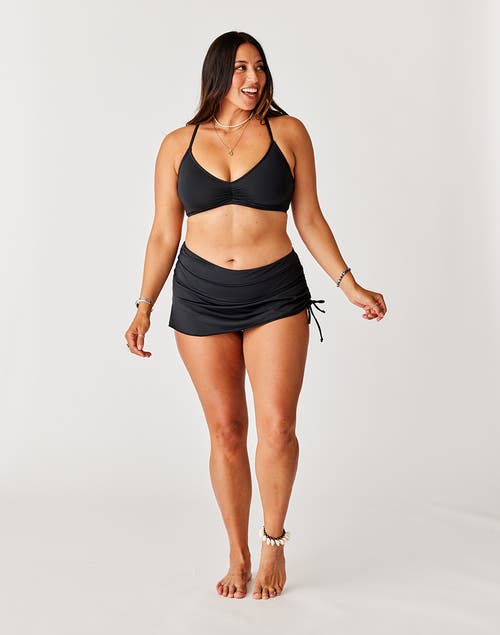 Carve Designs Hoku Swim Skirt In Black