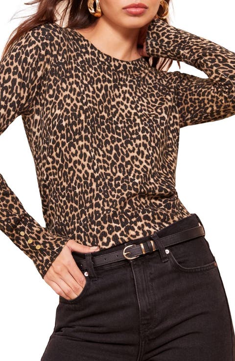 Animal Print Sweater