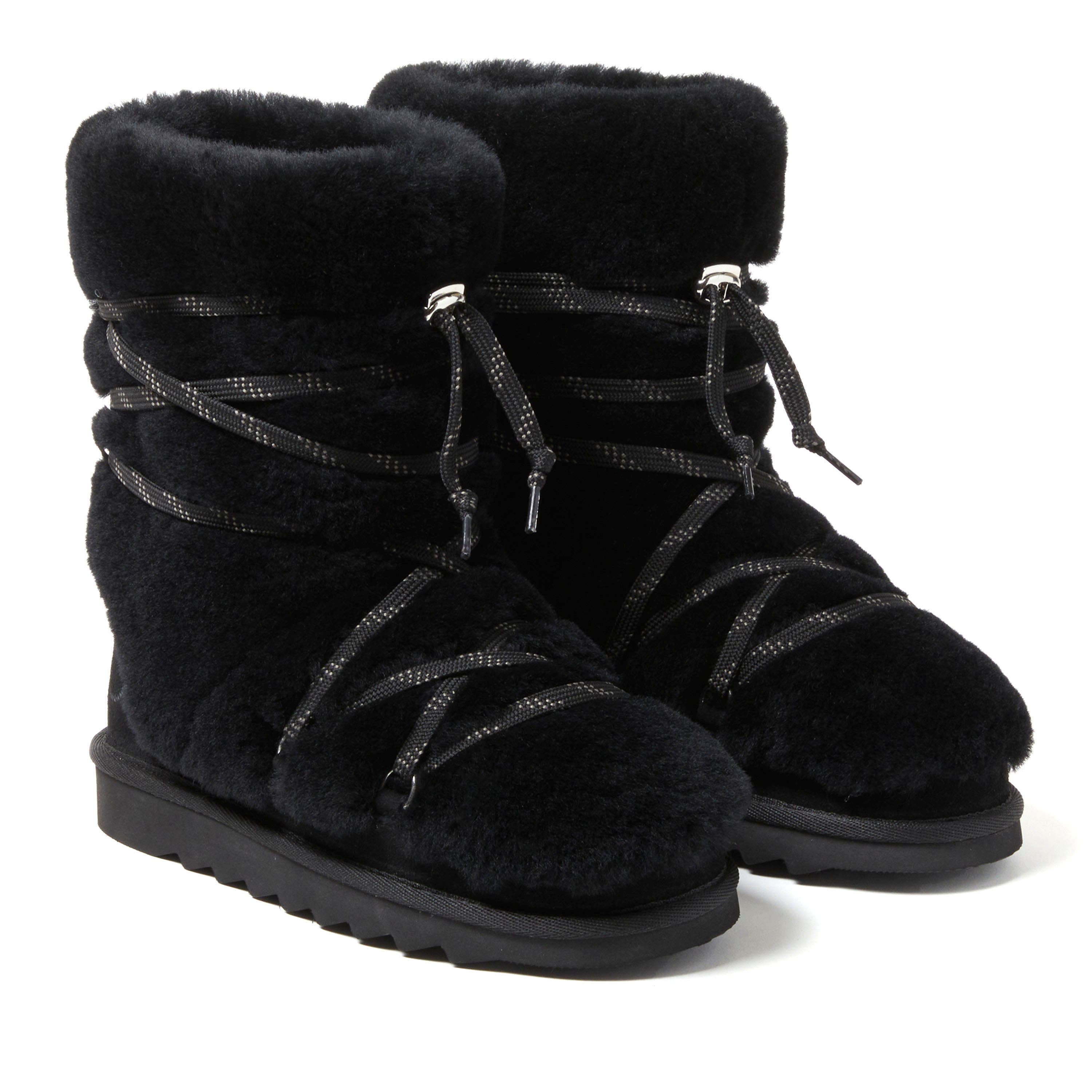 DEARFOAMS Fireside Kalamunda Genuine Shearling Bootie, Alternate, color, 