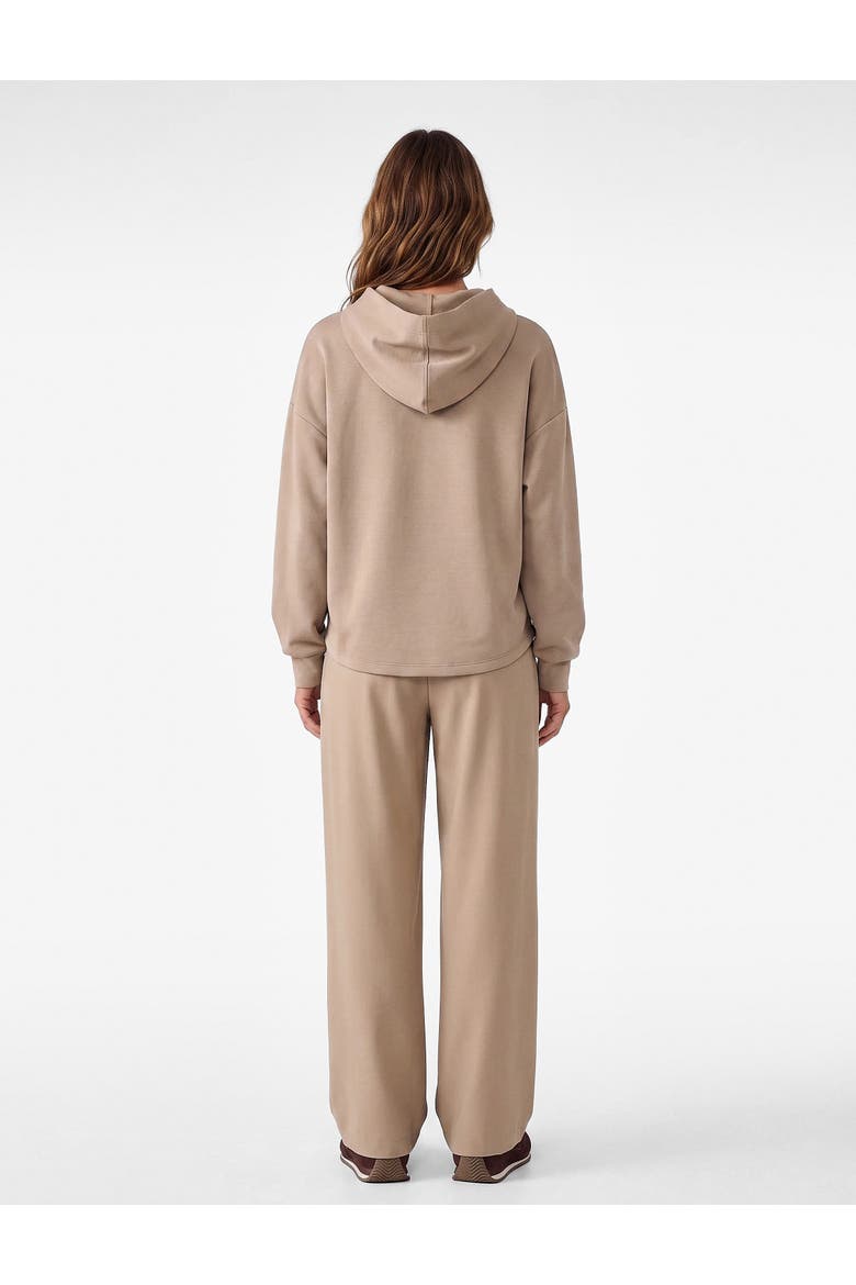 Kangaroo Pocket Hoodie, Alternate, color, BEIGE
