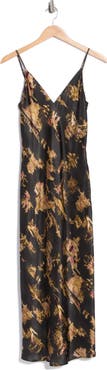 L'AGENCE Seridie Silk Maxi Slipdress