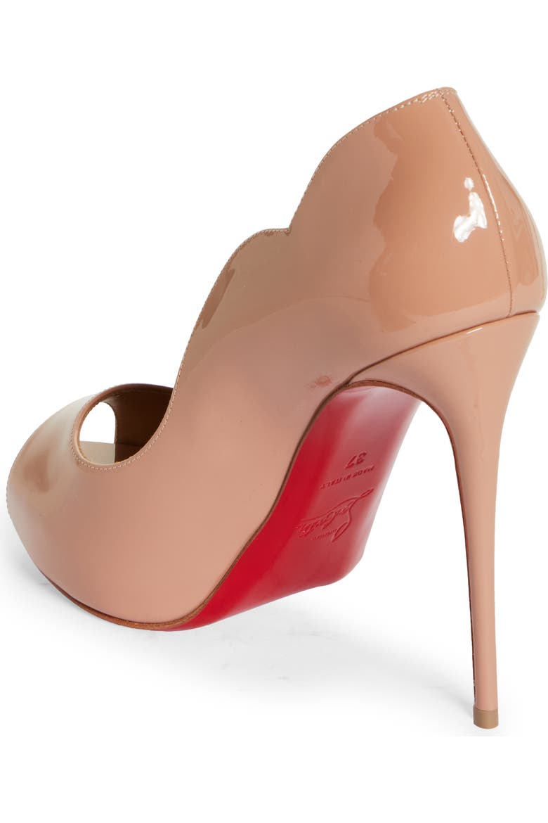 Christian Louboutin Hot Chick Alta Peep Toe Platform Pump (Women Christian Louboutin Hot Chick Alta Peep Toe Platform Pump (Women
