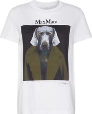 Max Mara Cotton Graphic T-Shirt