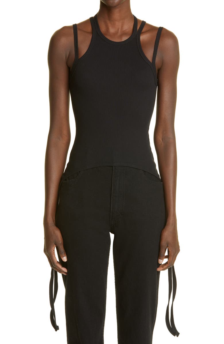 Dion Lee Gender Inclusive Double Ties Tank Top, Main, color,