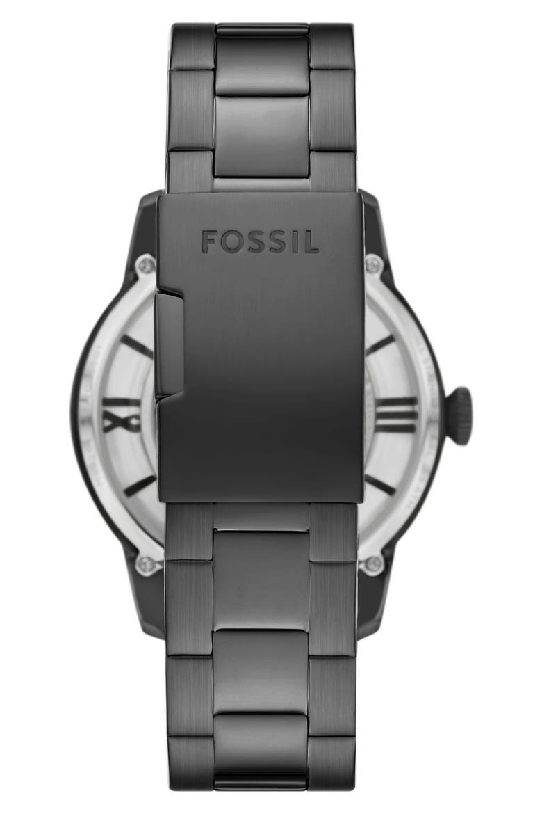 Townsman Automatic Bracelet Watch, 44mm, Alternate, color, GUNMETAL
