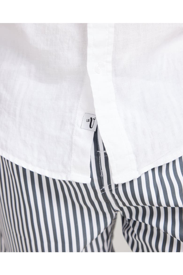 Linen Shirt, Alternate, color, White