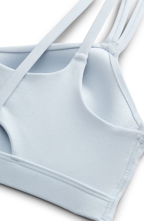 NIKE NIKE ZENVY STRAPPY LIGHT-SUPPORT PADDED SPORTS BRA