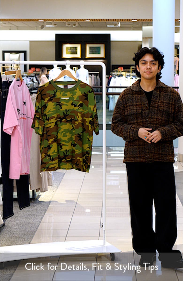 Wordmark Logo Cotton T-Shirt, sales video thumbnail