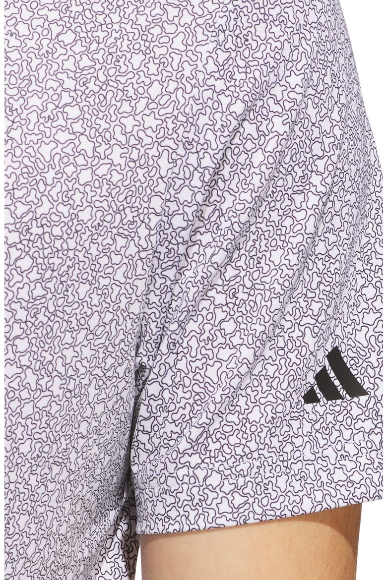 Ultimate Bunker Print Performance Polo, Alternate, color, WHITE/ BLACK