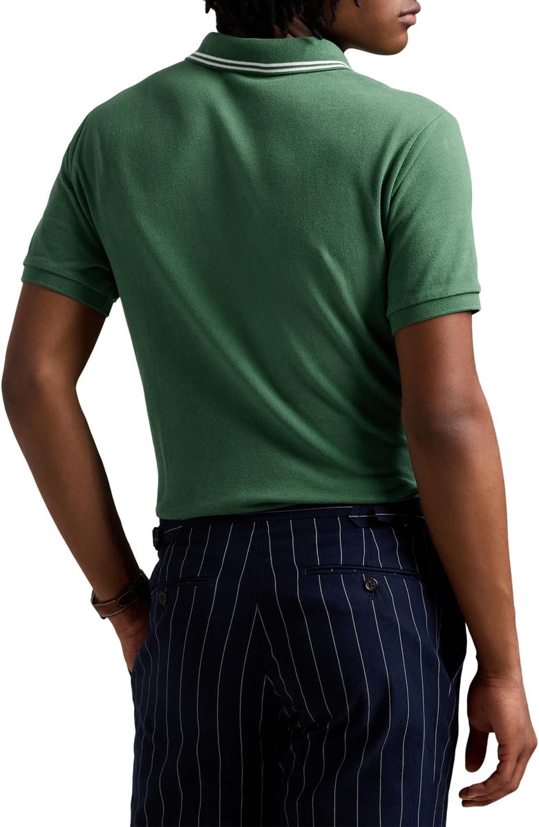 Polo Ralph Lauren Slim Fit Polo Beard Cotton Piqué Polo, Alternate, color, 