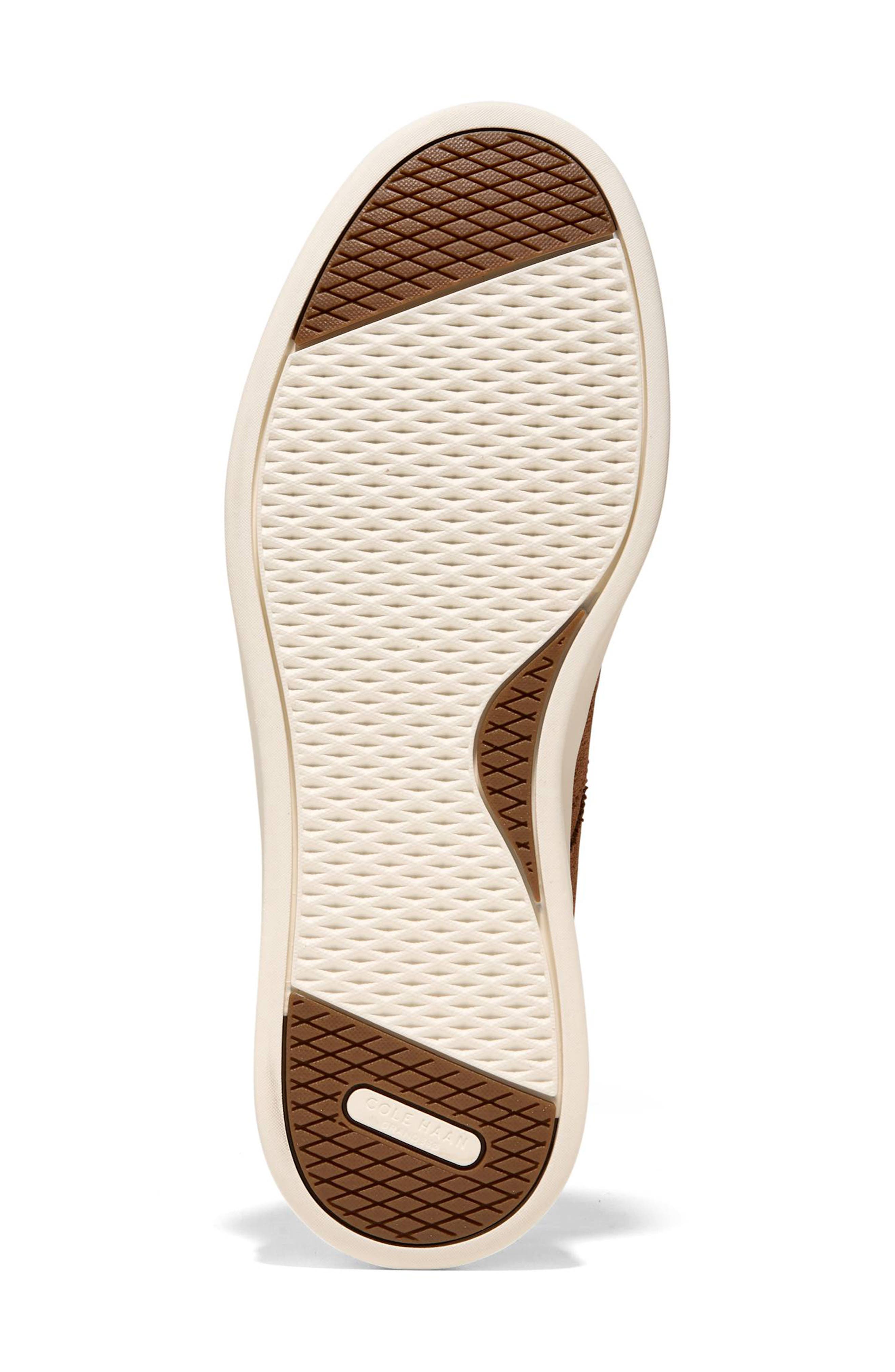 Cole Haan Grand Crosscourt Hingham Sneaker, Alternate, color, Britsh Tan Suede/ Ivory