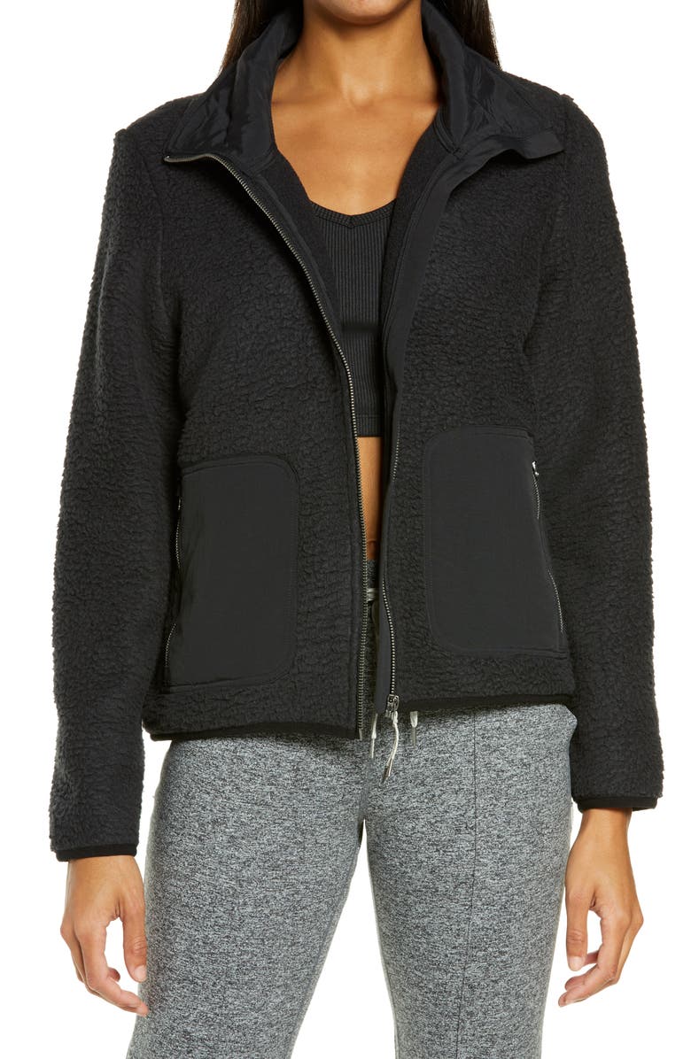 Vuori Alpine Teddy Fleece Jacket, Main, color, 