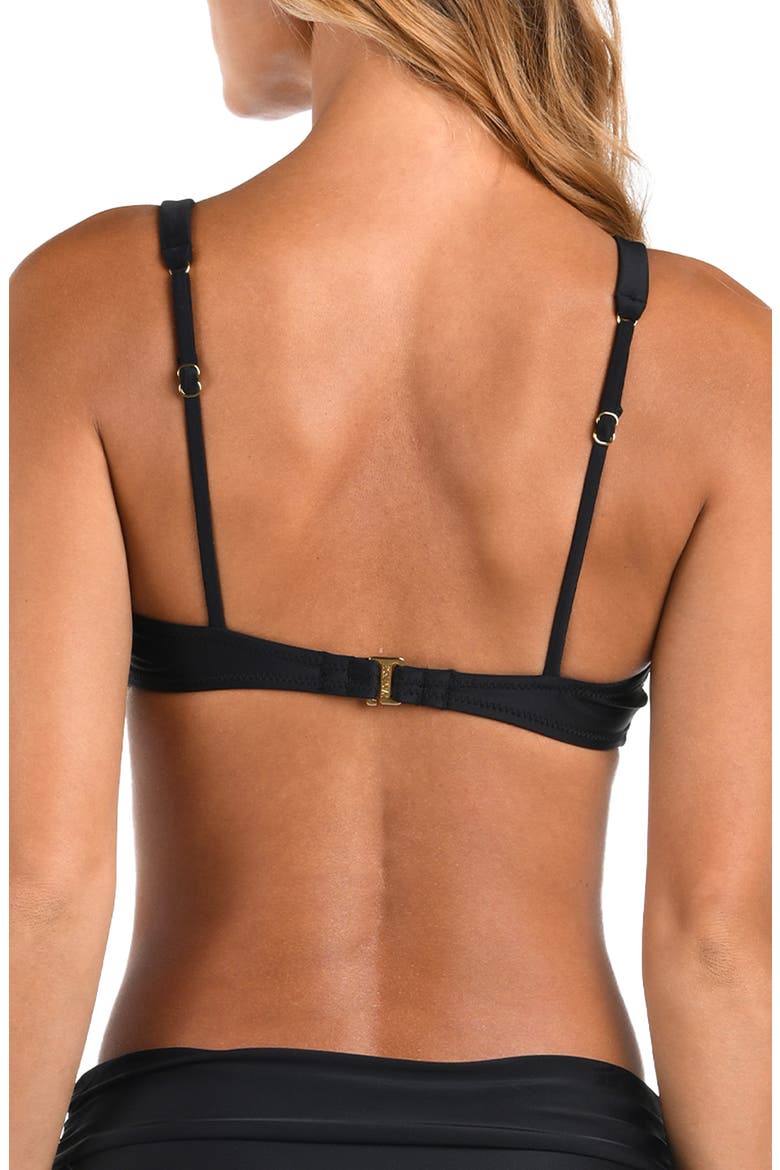 Lexie Solids Bikini Top, Alternate, color, BLACK
