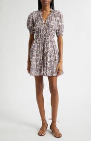 Ulla Johnson Soffia Print Tiered Dress