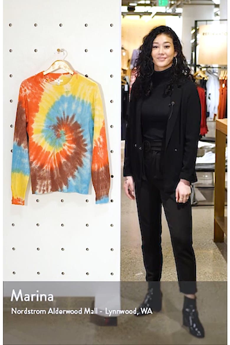 by BP. Gender Inclusive Tie Dye Crewneck Sweater video