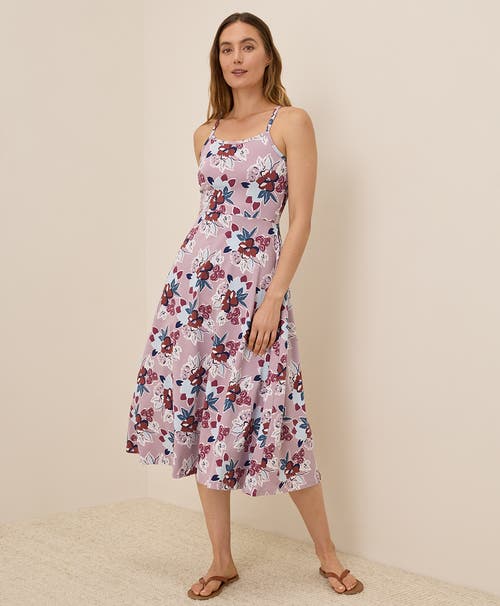 Pact Organic Cotton Fit & Flare Midi Dress