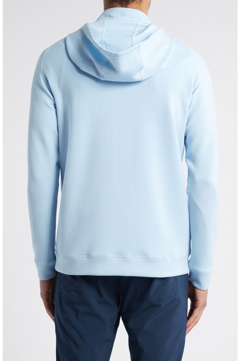Jonathan Quarter Zip Golf Hoodie, Alternate, color, SKY