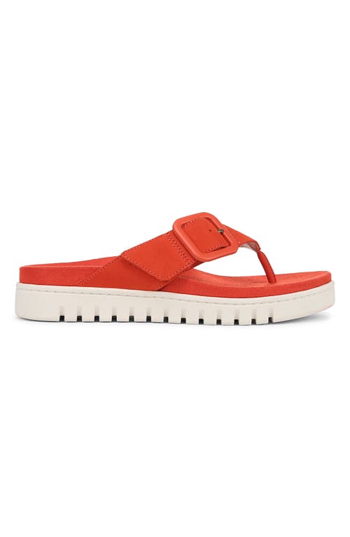 Vionic Uptown Marin Sandal In Red