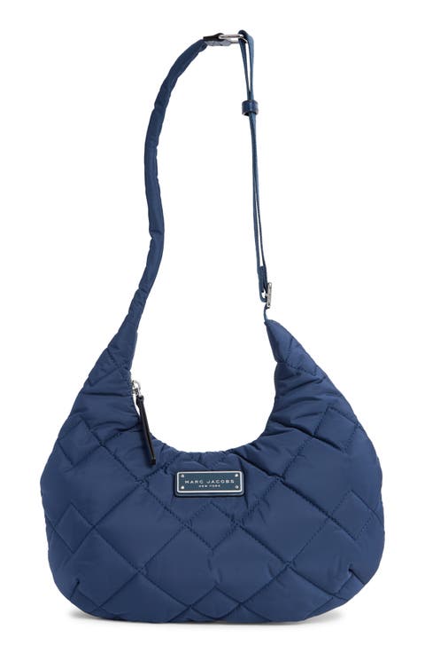 Quilted Nylon Shoulder Bag
