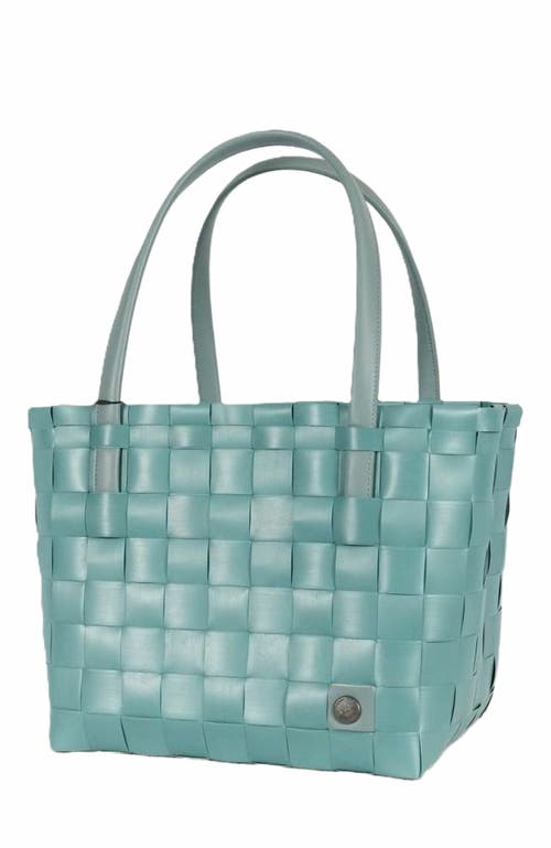 Handed By Color Match Recycled Tote Bag in Teal Blue at Nordstrom, Size Medium