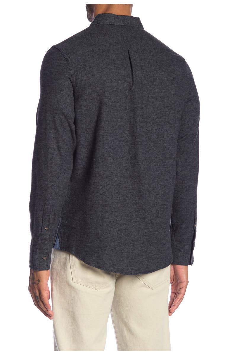 14th & Union Grindle Trim Fit Flannel Shirt, Alternate, color,