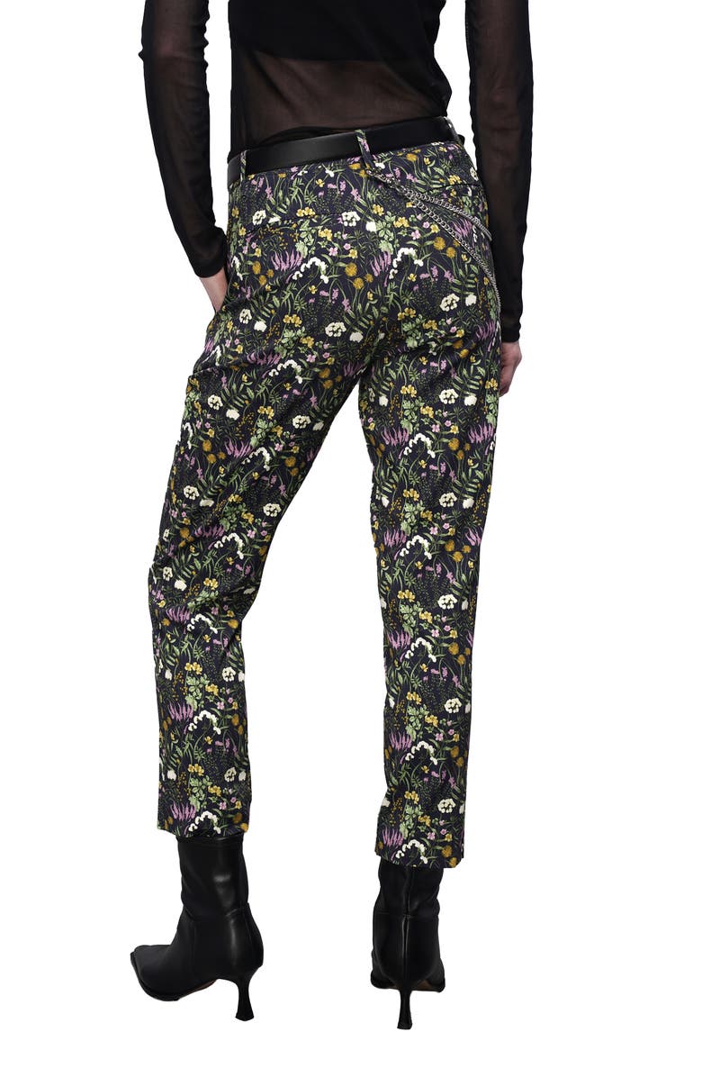 WILDFANG The Empower Slim Crop Pant, Alternate, color, Meadow Navy