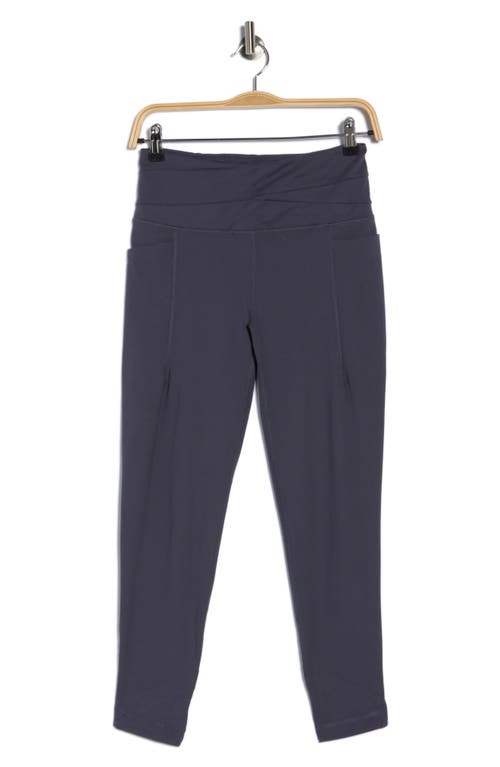 Apana Getaway 7/8 Leggings In Blue