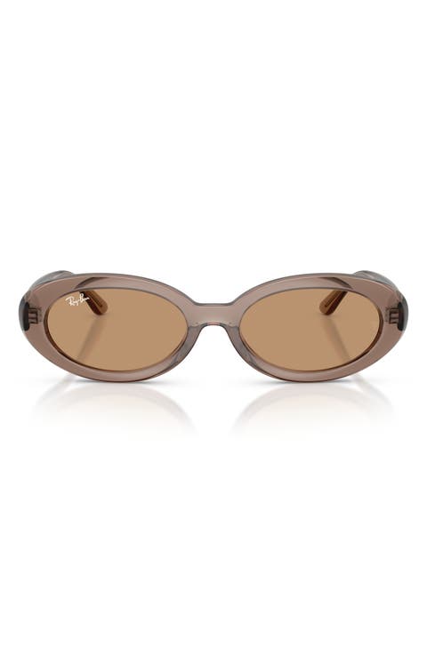 54mm Oval Sunglasses