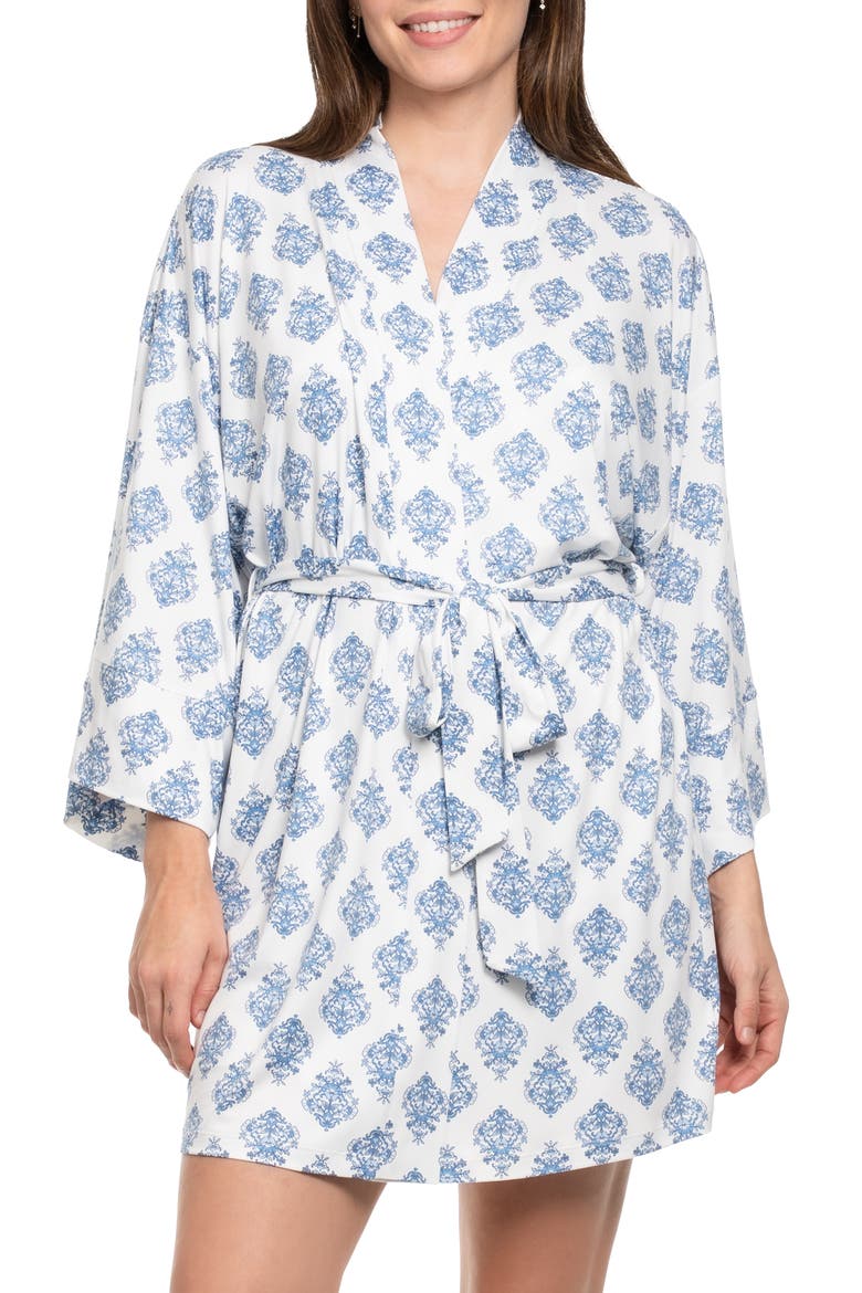 Sevilla Foulard Double Knit Wrap (Nordstrom Exclusive), Main, color, IVORY