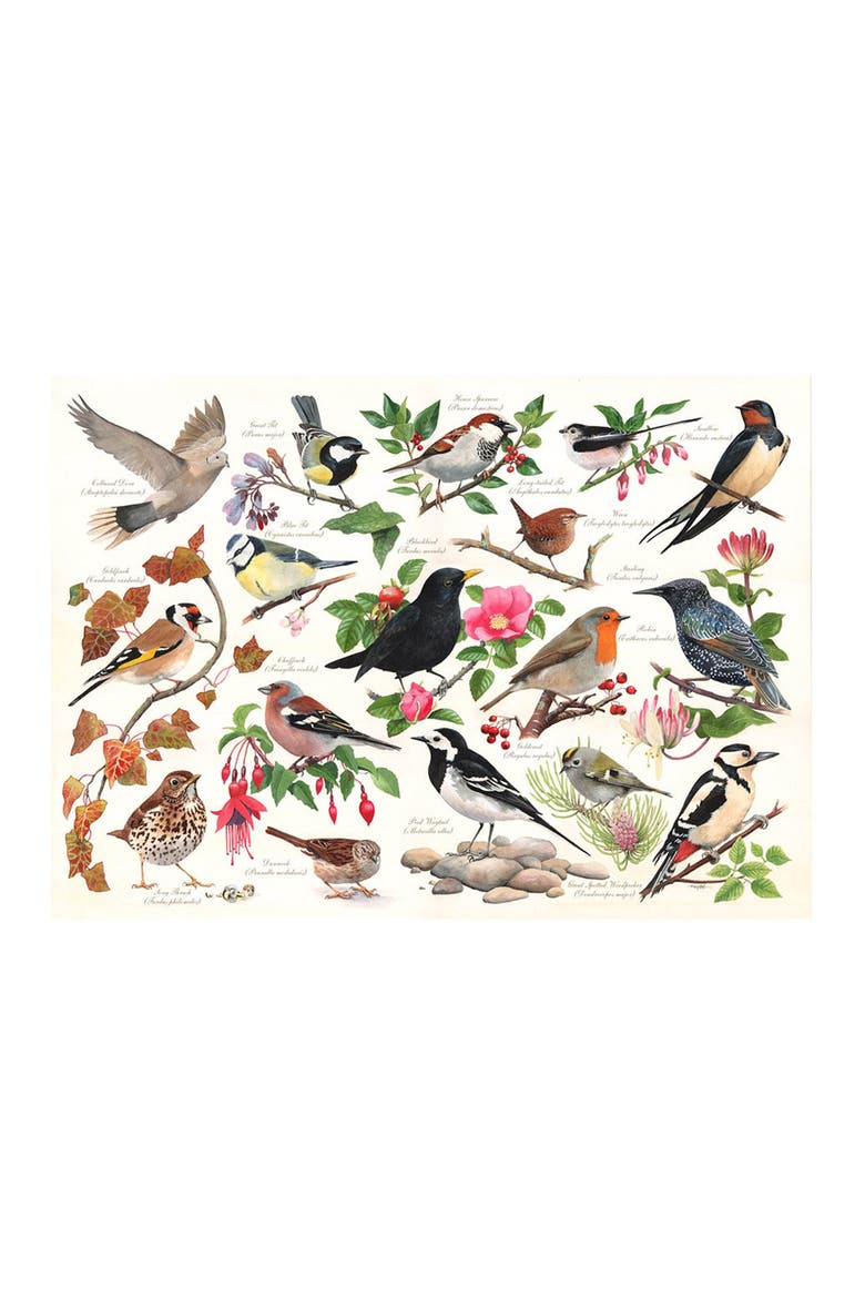 Birds in My Garden 1,000-Piece Jigsaw Puzzle, Alternate, color, NONE
