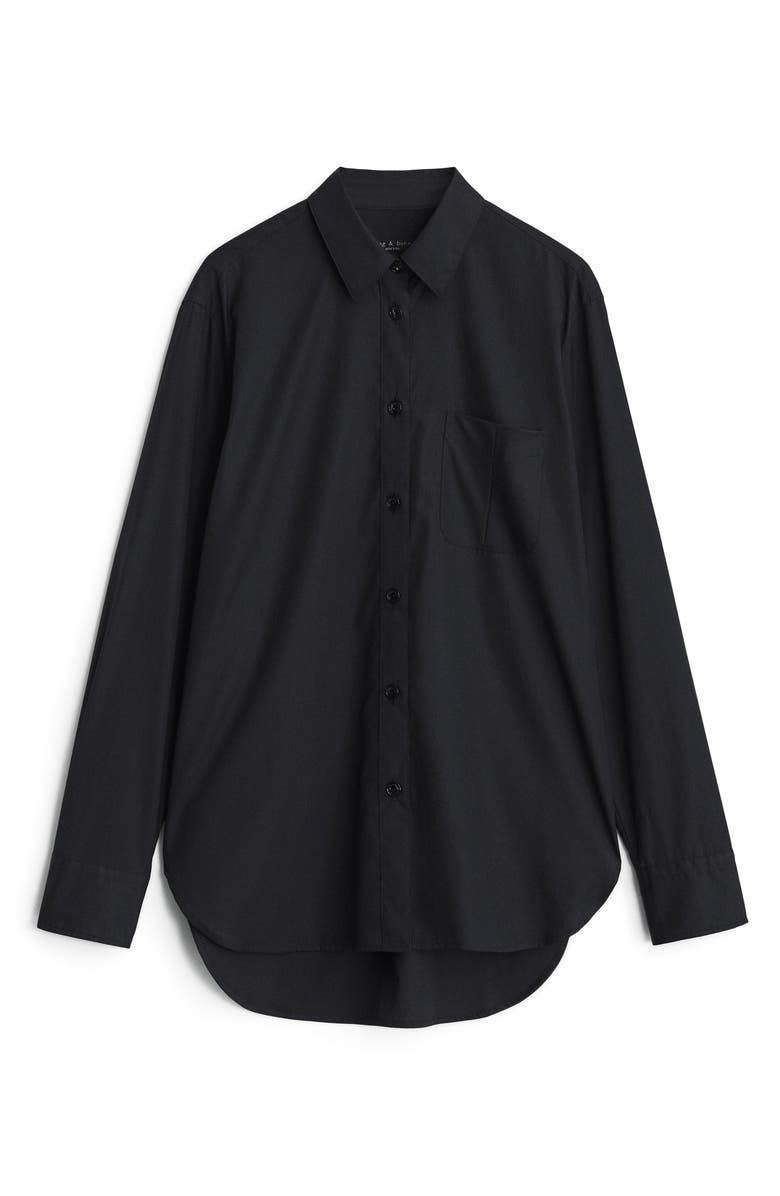 rag & bone ICONS Maxine Cotton Poplin Button-Up Shirt, Alternate, color,