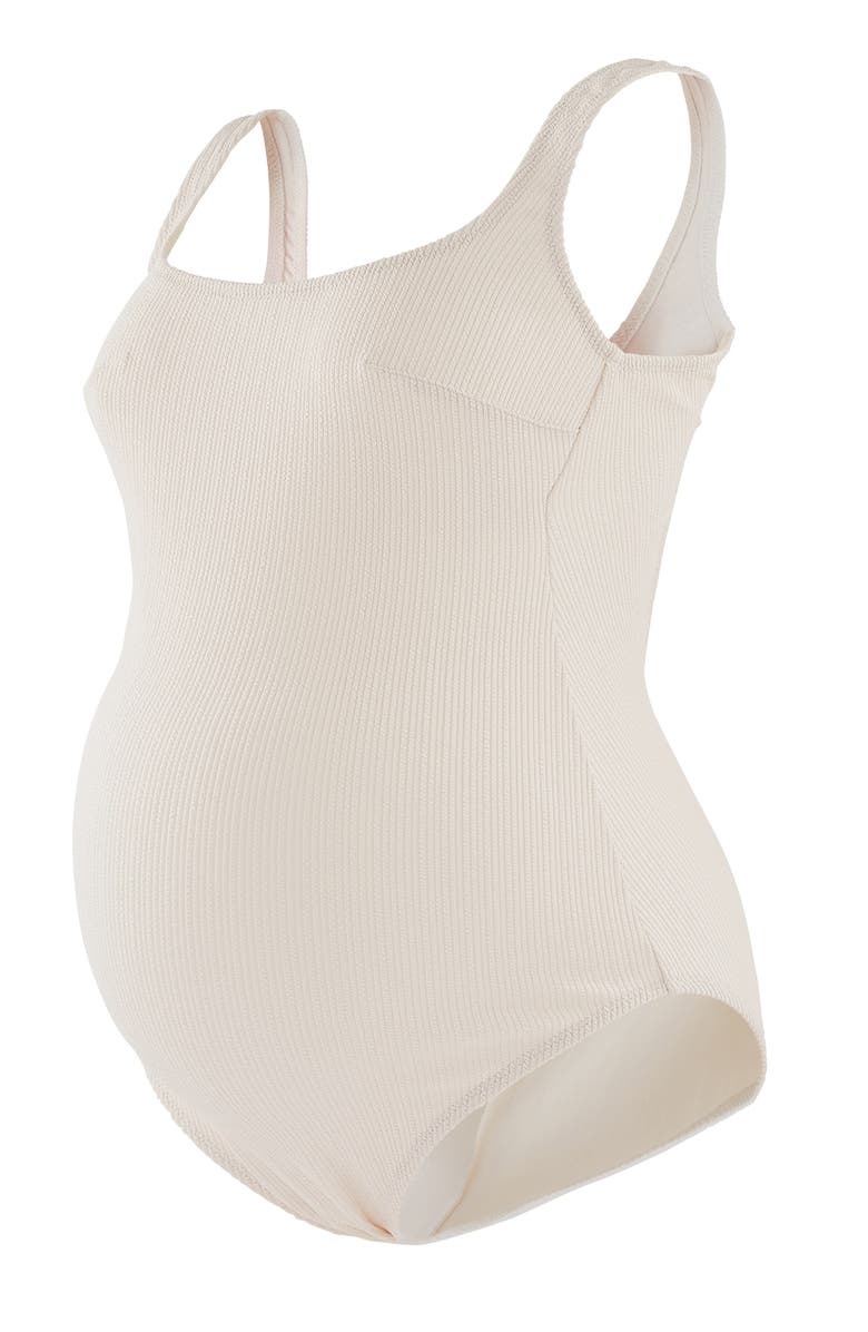 Cache Coeur Maternity swimsuit Bayside, Alternate, color, Pearl
