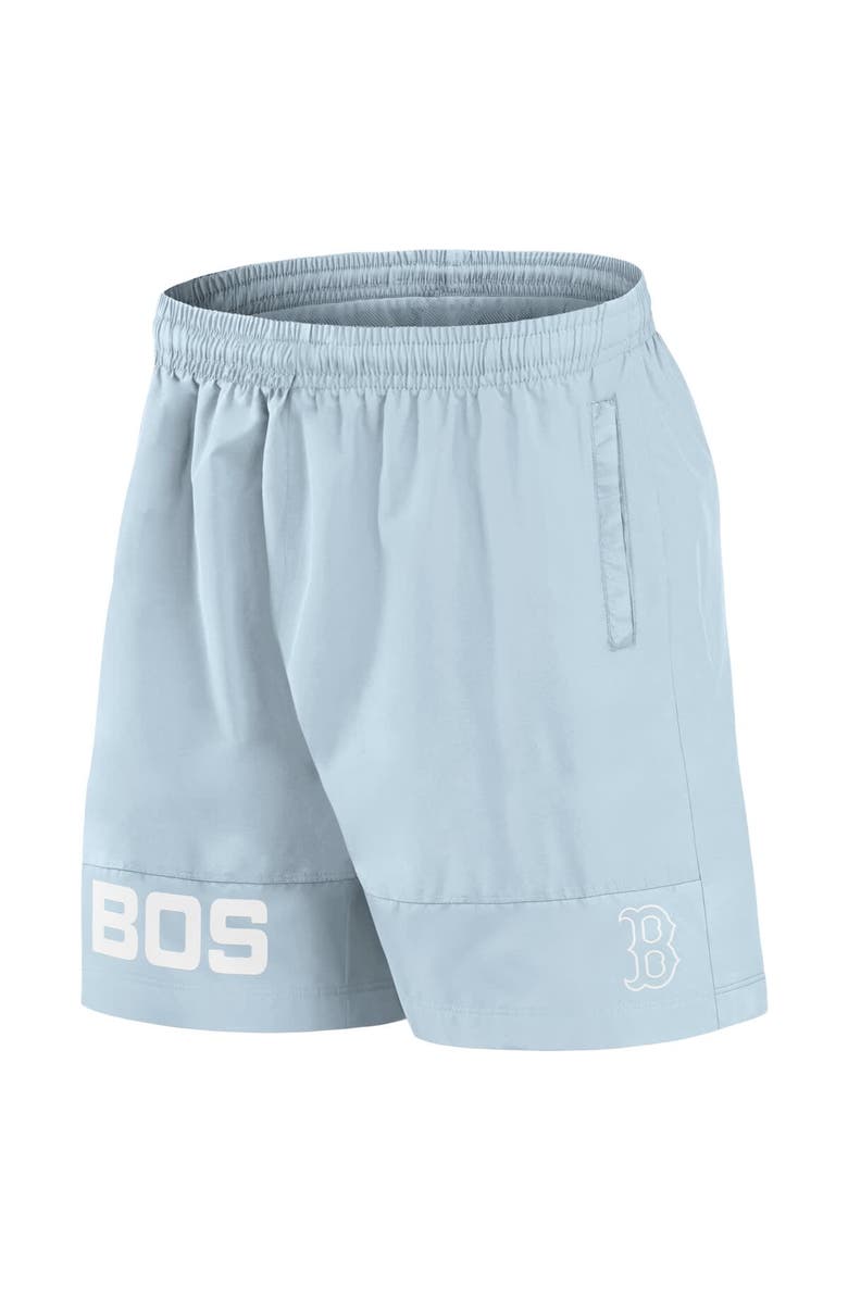 FANATICS Men's Fanatics Light Blue Boston Red Sox Elements Swim Shorts, Alternate, color, Light Blue