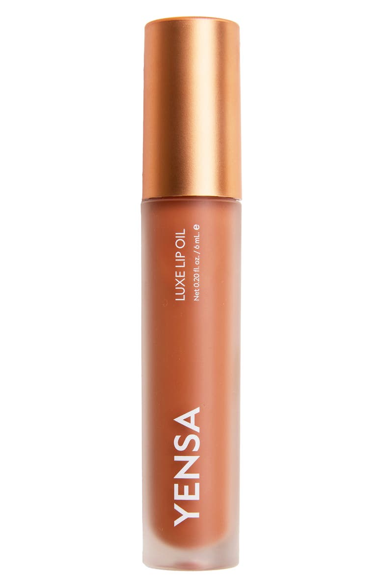 YENSA Luxe Lip Nourishing Oil with Hyaluronic + Vitamin E, Main, color, Fearless Naked