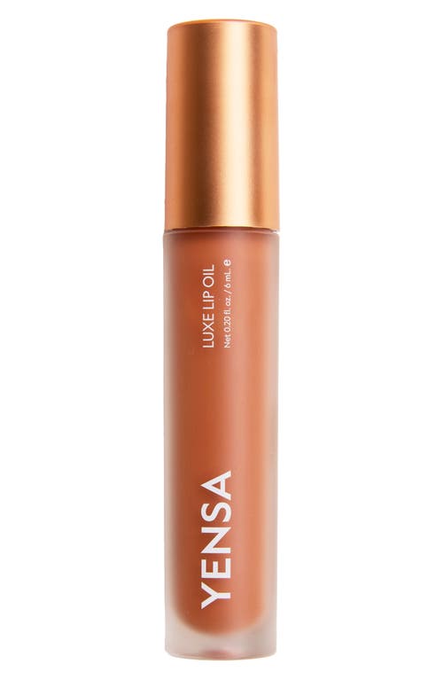 Yensa Luxe Lip Nourishing Oil With Hyaluronic + Vitamin E In Fearless Naked