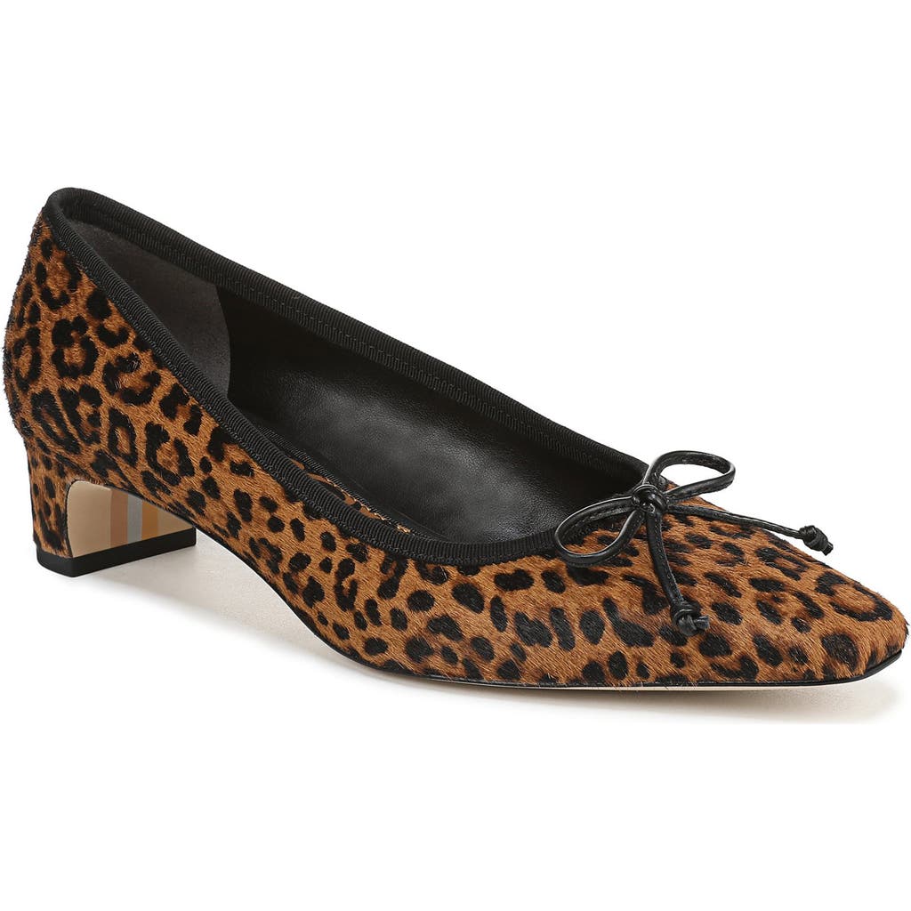 Sam Edelman Rinda Pointed Toe Pump Brown Multi Leather In Multi