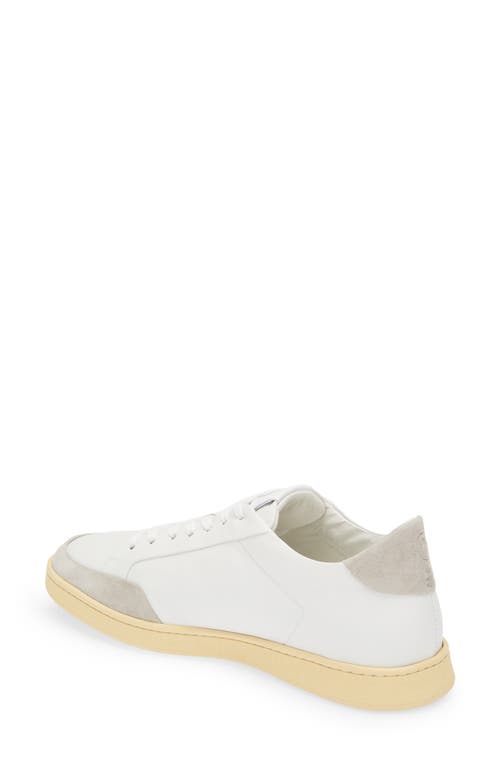 Collegium Pillar Court Sneaker In White