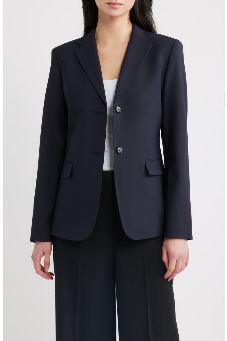 Slim Fit Blazer, Main, color, DEEP NAVY