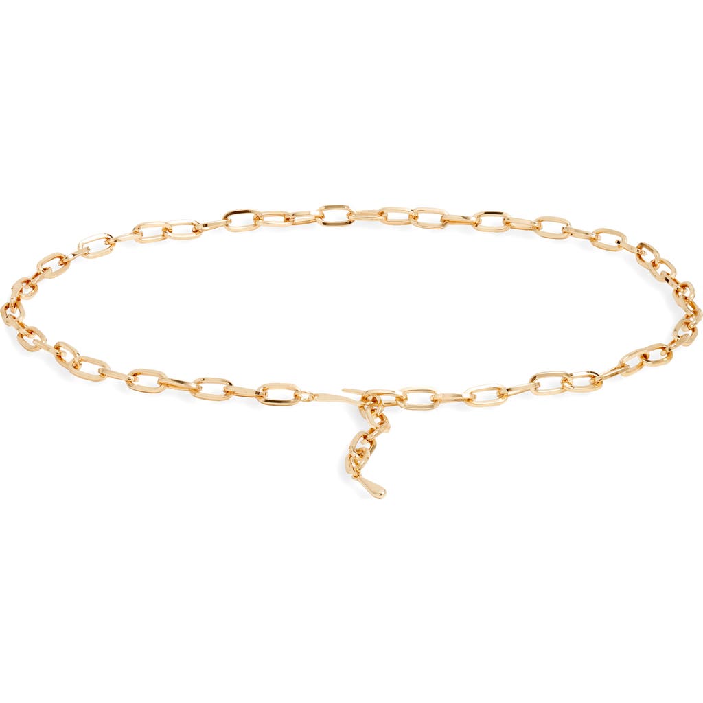 Nordstrom Chain Belt In Gold