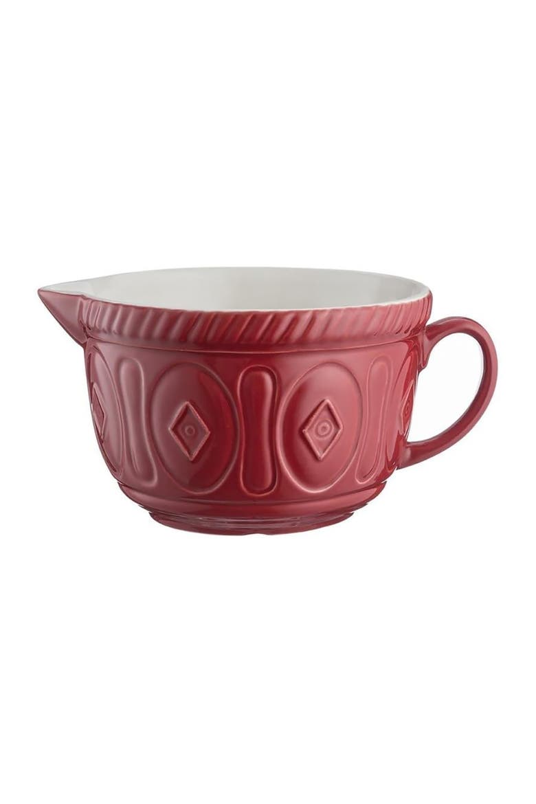 Color Mix Red Batter Bowl, 2.11 Quart, Main, color, Red