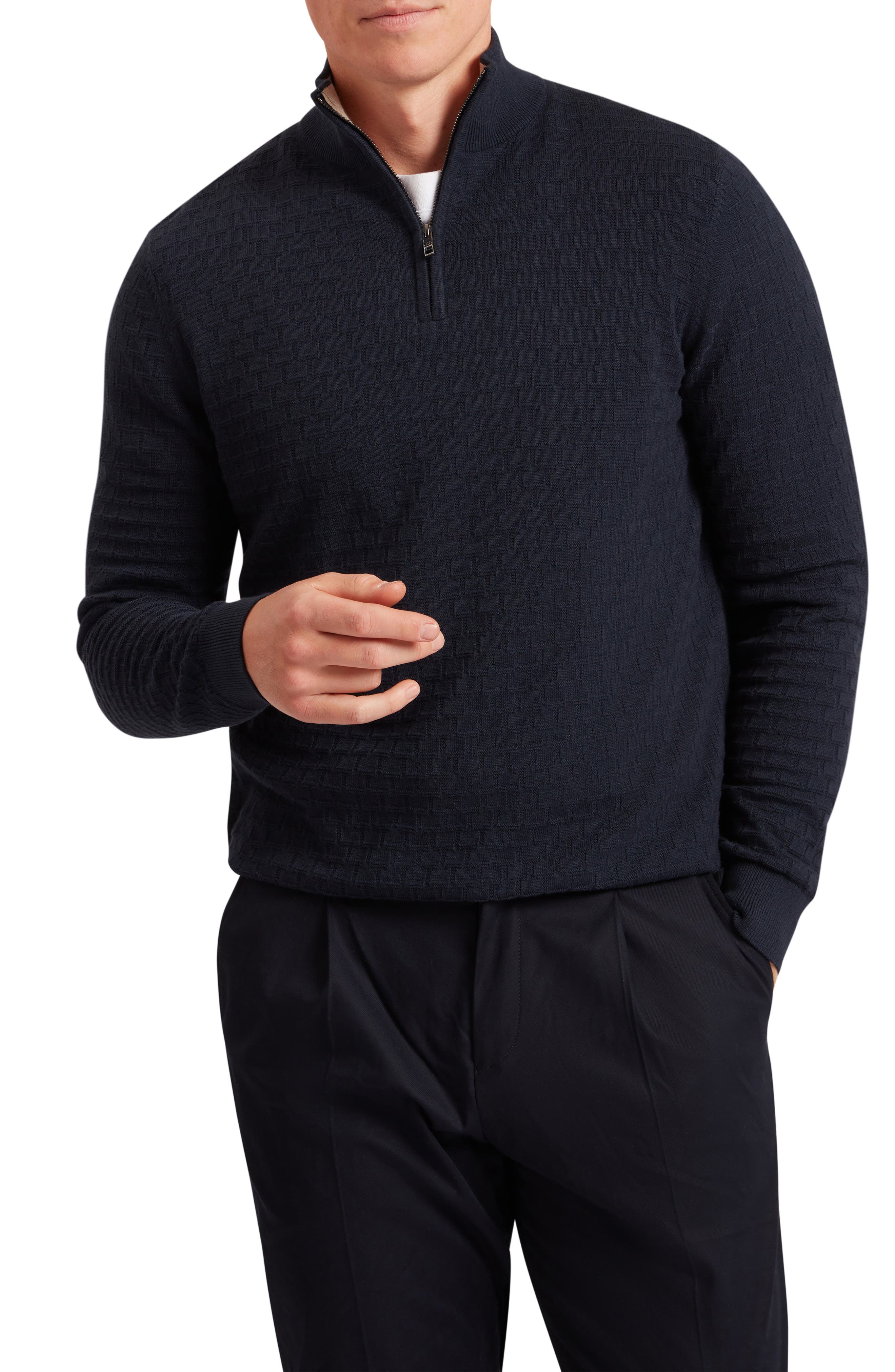 Jeremee Quarter Zip Sweater