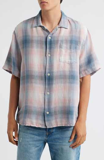 Corridor Bethany Plaid Linen & Cotton Button-Up Shirt