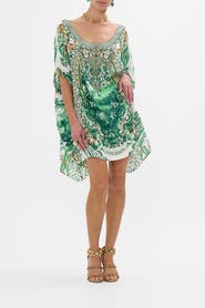Camilla Short Round Neck Kaftan Corridor Of Calm