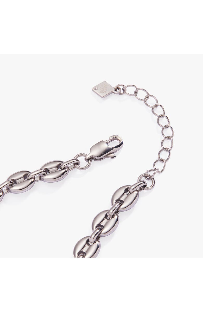 Alex and Ani Mariner Chain Bracelet, Alternate, color, Silver