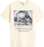 Billionaire Boys Club Friends & Family Cotton Graphic T-Shirt