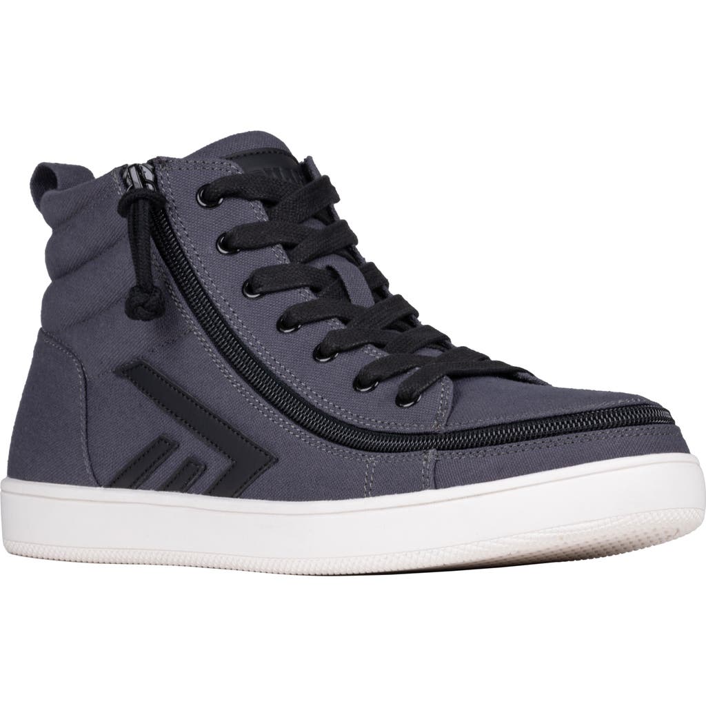 BILLY Footwear Classic High Top Sneaker in Charcoal/Black  product