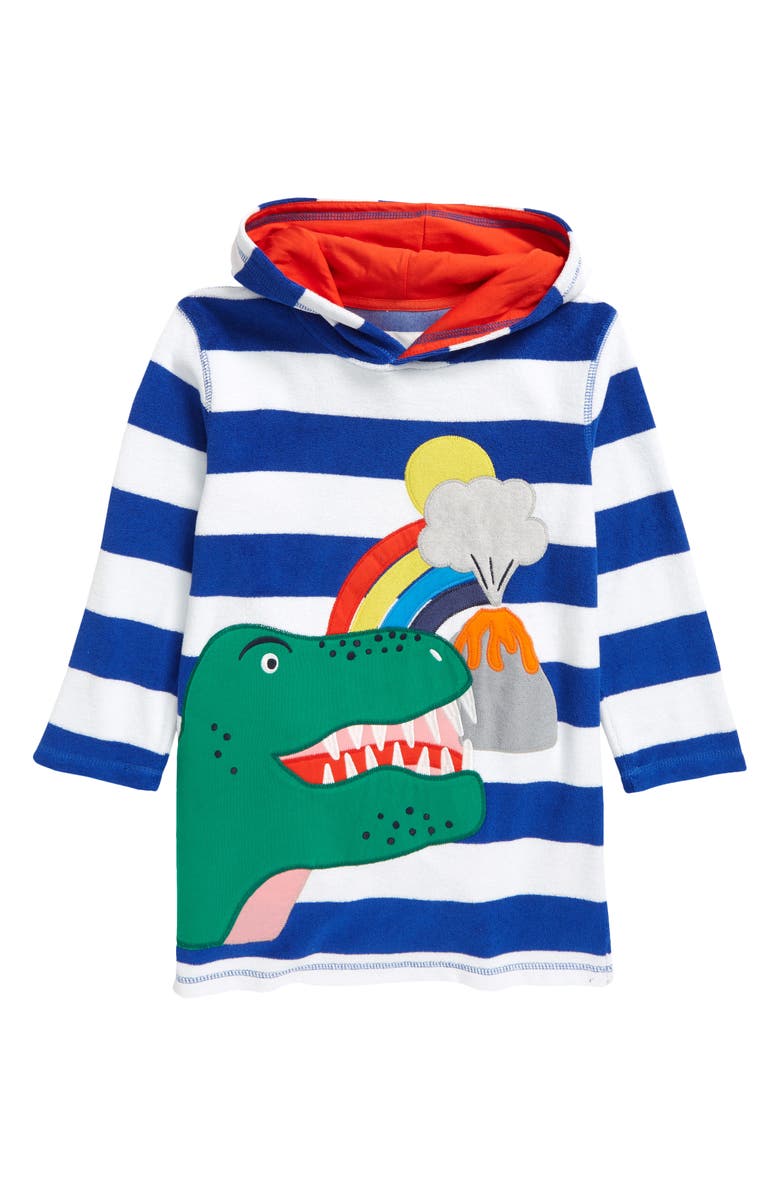 Mini Boden Kids' Terry Throw-On Cover-Up, Main, color,