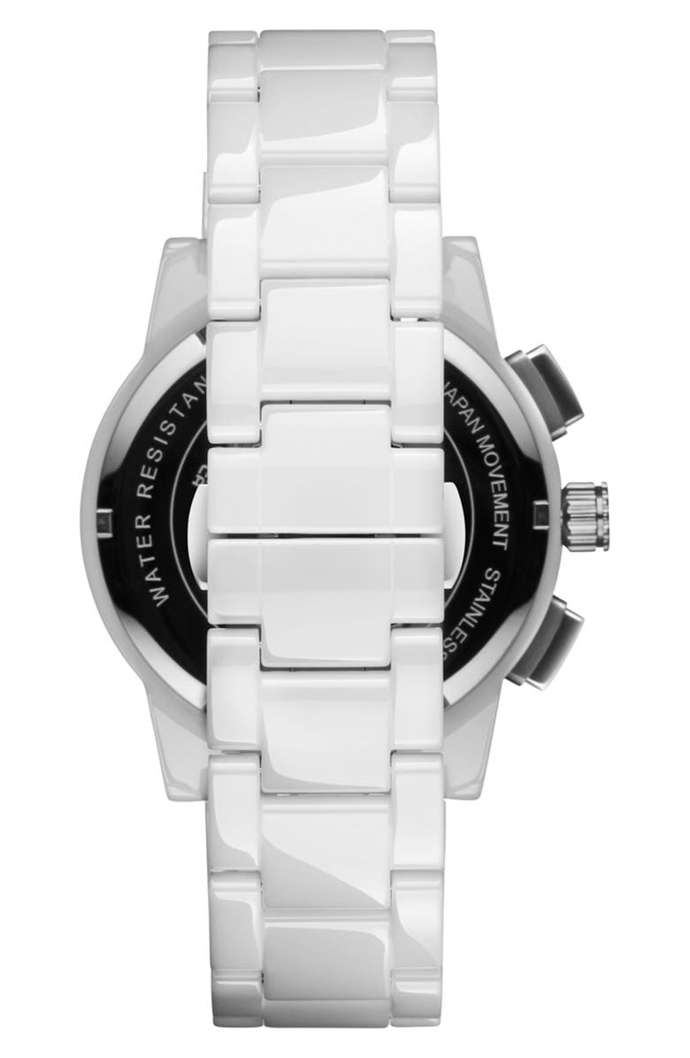 MVMT Chrono II Chronograph Ceramic Bracelet Watch, 44mm, Alternate, color, 