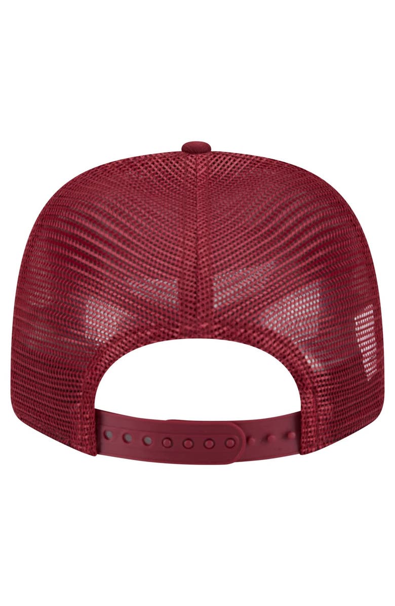 New Era Men's New Era Burgundy Washington Commanders Main Trucker 9SEVENTY Stretch-Snap Hat, Alternate, color, Burgundy